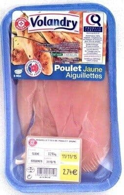 Marque Repère Aiguillettes de Poulet Jaune packshot