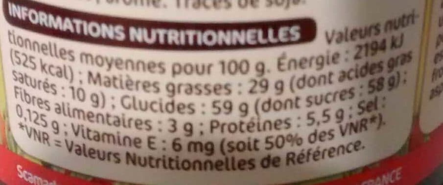 Marque Repère Pâte à tartiner packshot