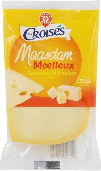 Marque Repère Fromage au lait pasteurisé 'le gourmand' 31,4% Mat. Gr. packshot