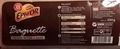 Marque Repère Baguette précuite packshot