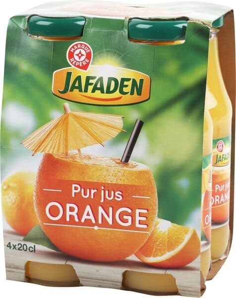 Marque Repère Pur jus d'orange packshot
