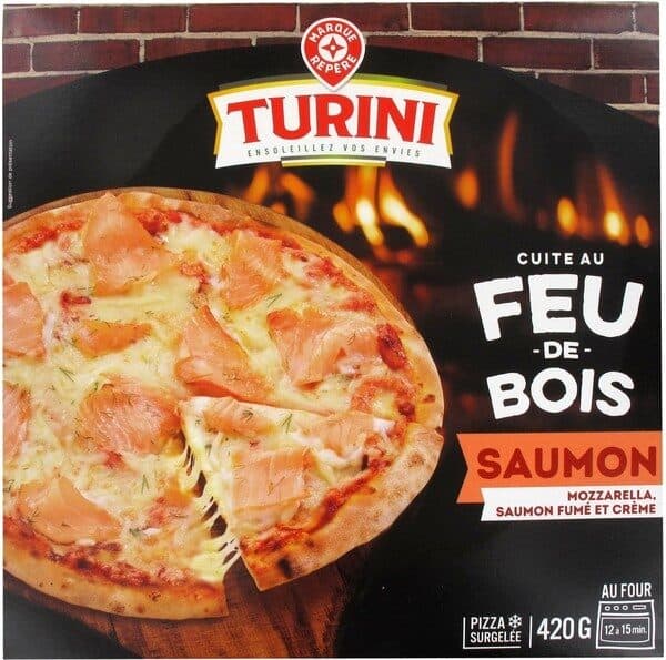 Marque Repère Pizza salmone packshot