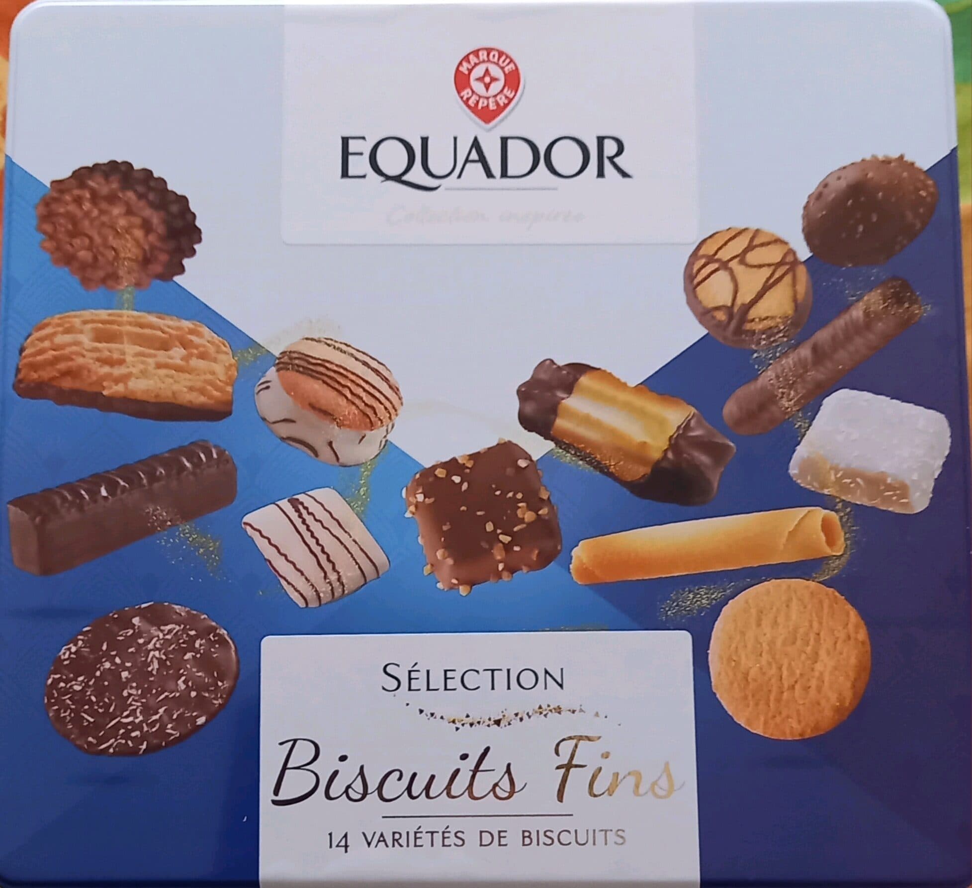 Marque Repère Assortiment biscuits P'tit Déli Boîte en fer packshot