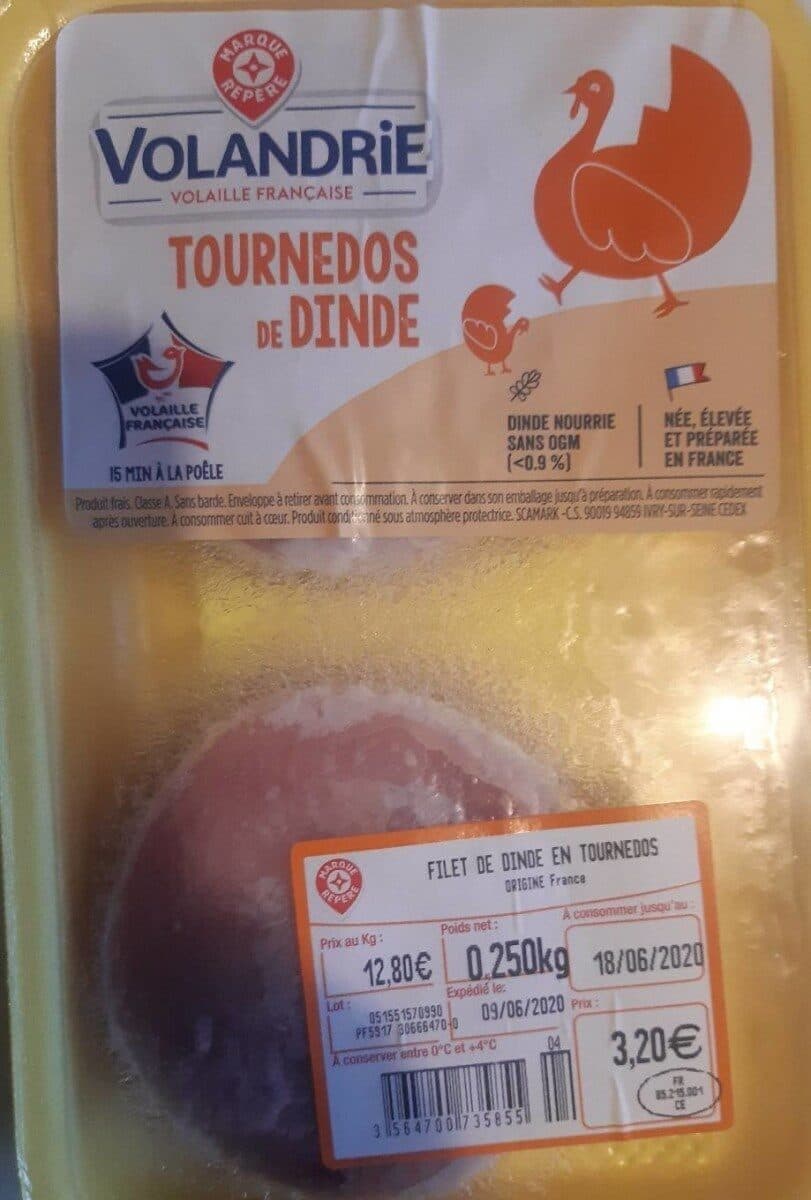 Marque Repère Tournedos de dinde certifiée packshot