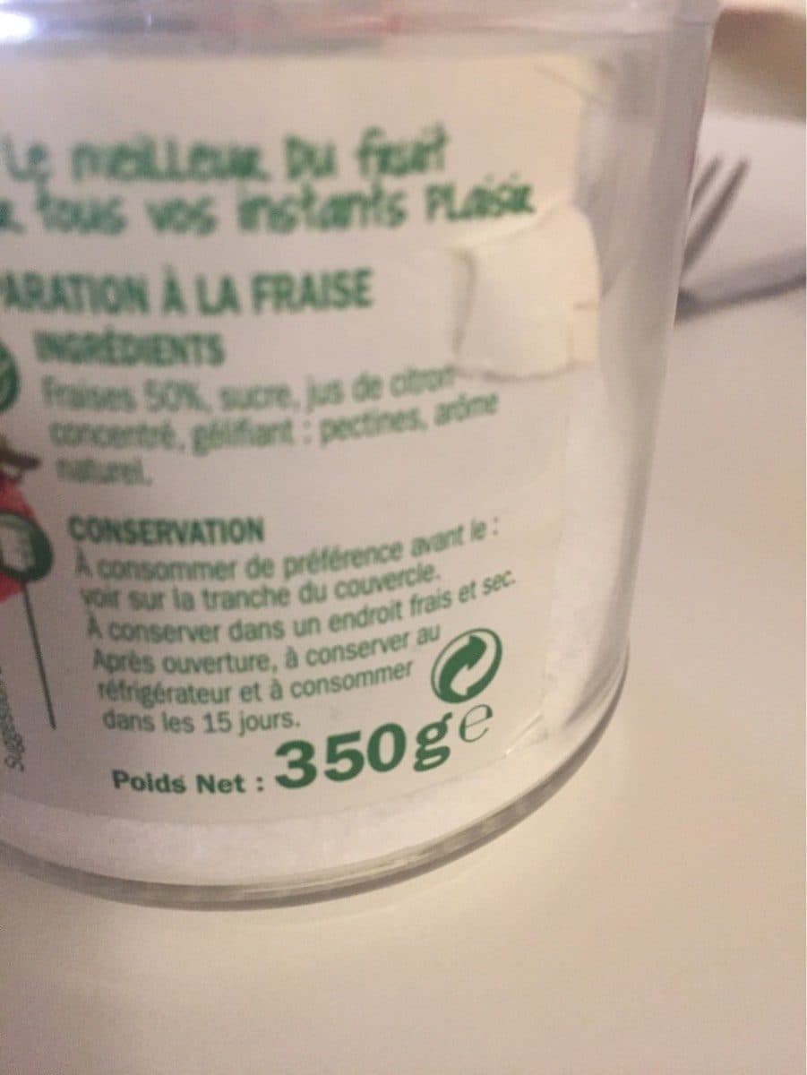 Marque Repère Tartin'Fraise packshot