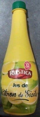 Marque Repère Jus de Citron de Sicile packshot