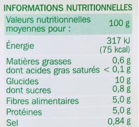 Marque Repère Haricots blancs packshot