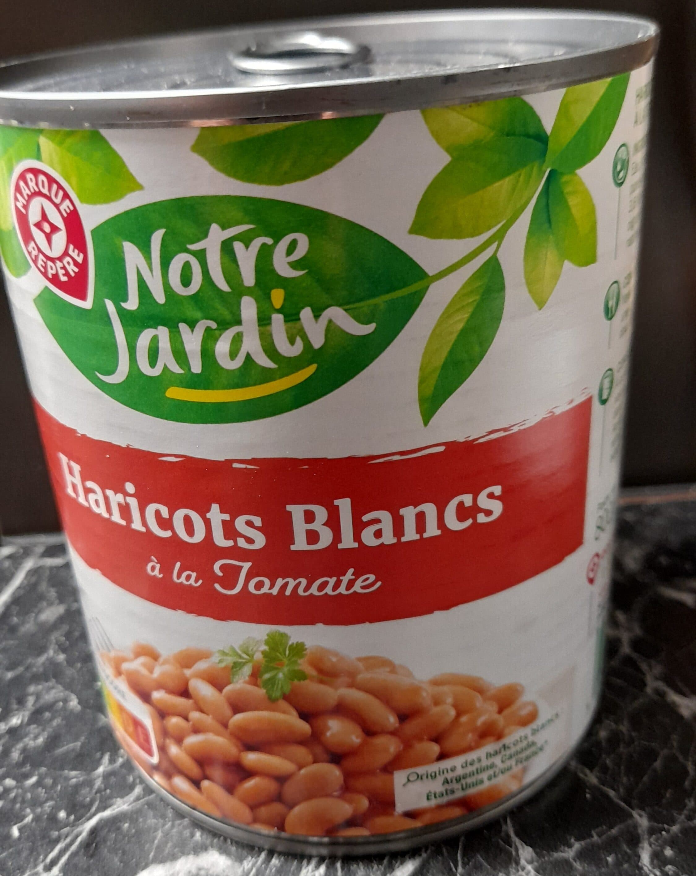 Marque Repère Haricots blancs tomate packshot