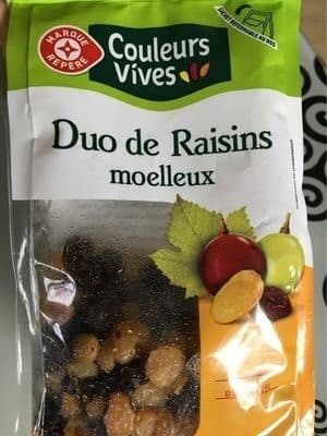 Marque Repère Duo de raisins moelleux packshot