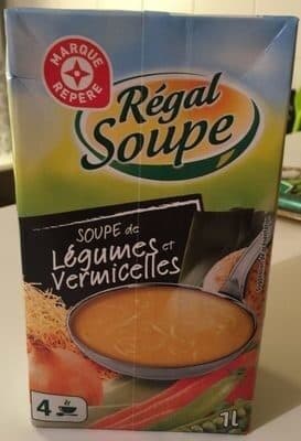 Marque Repère Soupe de légumes et vermicelles packshot