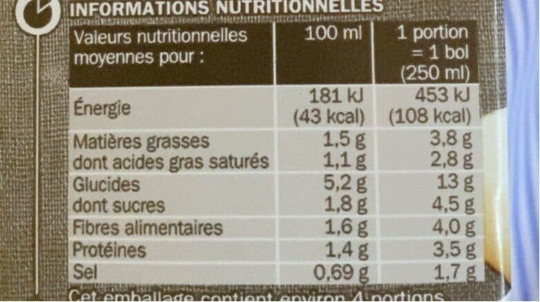 Marque Repère Régal soupe Le Mouliné Poireaux & St Jacques packshot