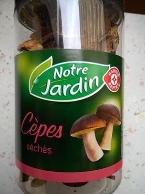Marque Repère Cèpes déshydratés pot packshot