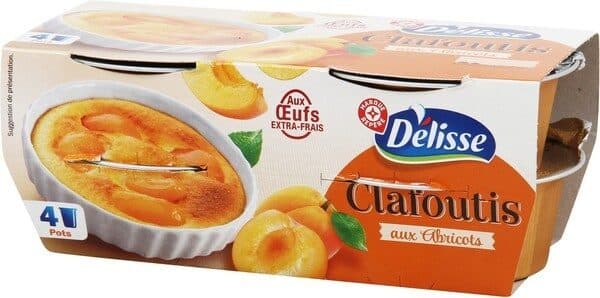 Délisse Clafoutis Délisse Abricot packshot