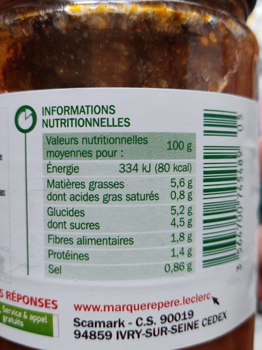 Marque Repère Courgettes à la provençale packshot