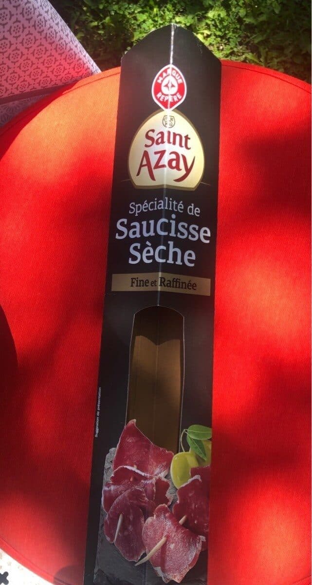 Saint Azay Saucisse sèche Saint Azay packshot