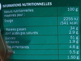 Marque Repère Chips saveur Moutarde Pickles packshot