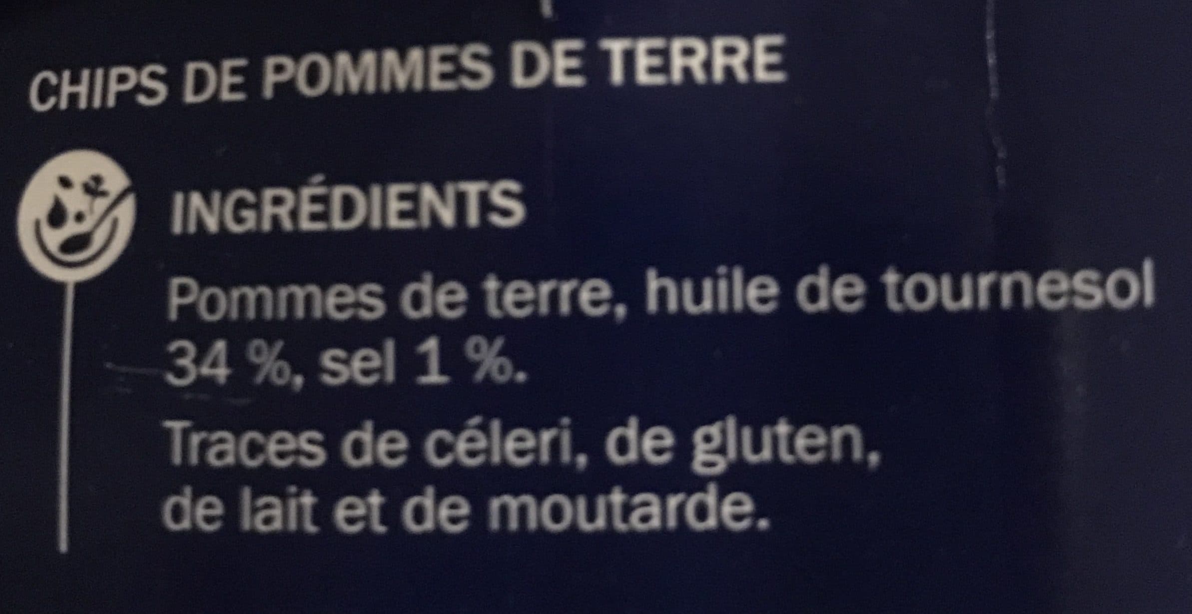 Marque Repère Chips ondulées nature extra craquantes packshot