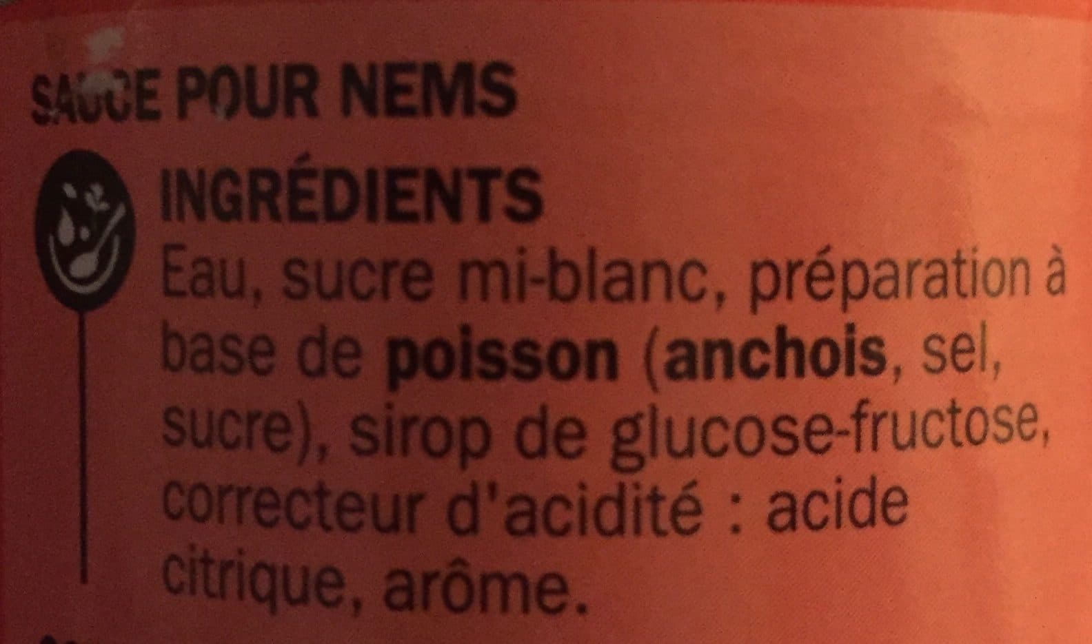 Marque Repère Sauce pour Nems packshot
