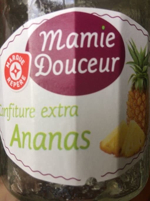 Marque Repère Confiture extra Ananas packshot