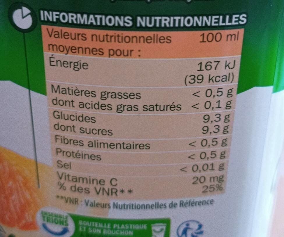 Marque Repère Jus d'orange packshot