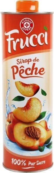 Marque Repère Sirop de pêche packshot