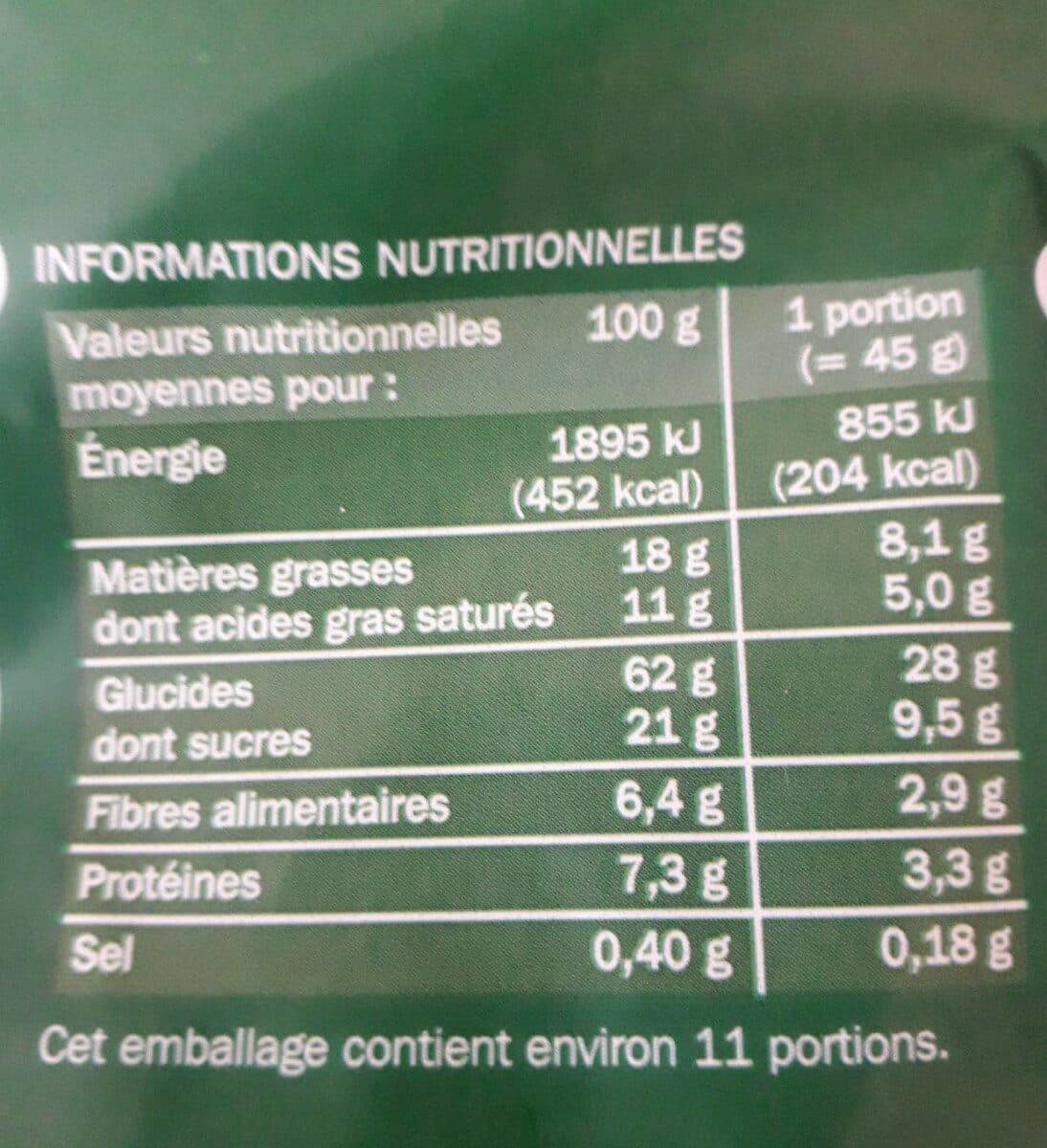 Marque Repère Muesli croustillant aux fruits packshot