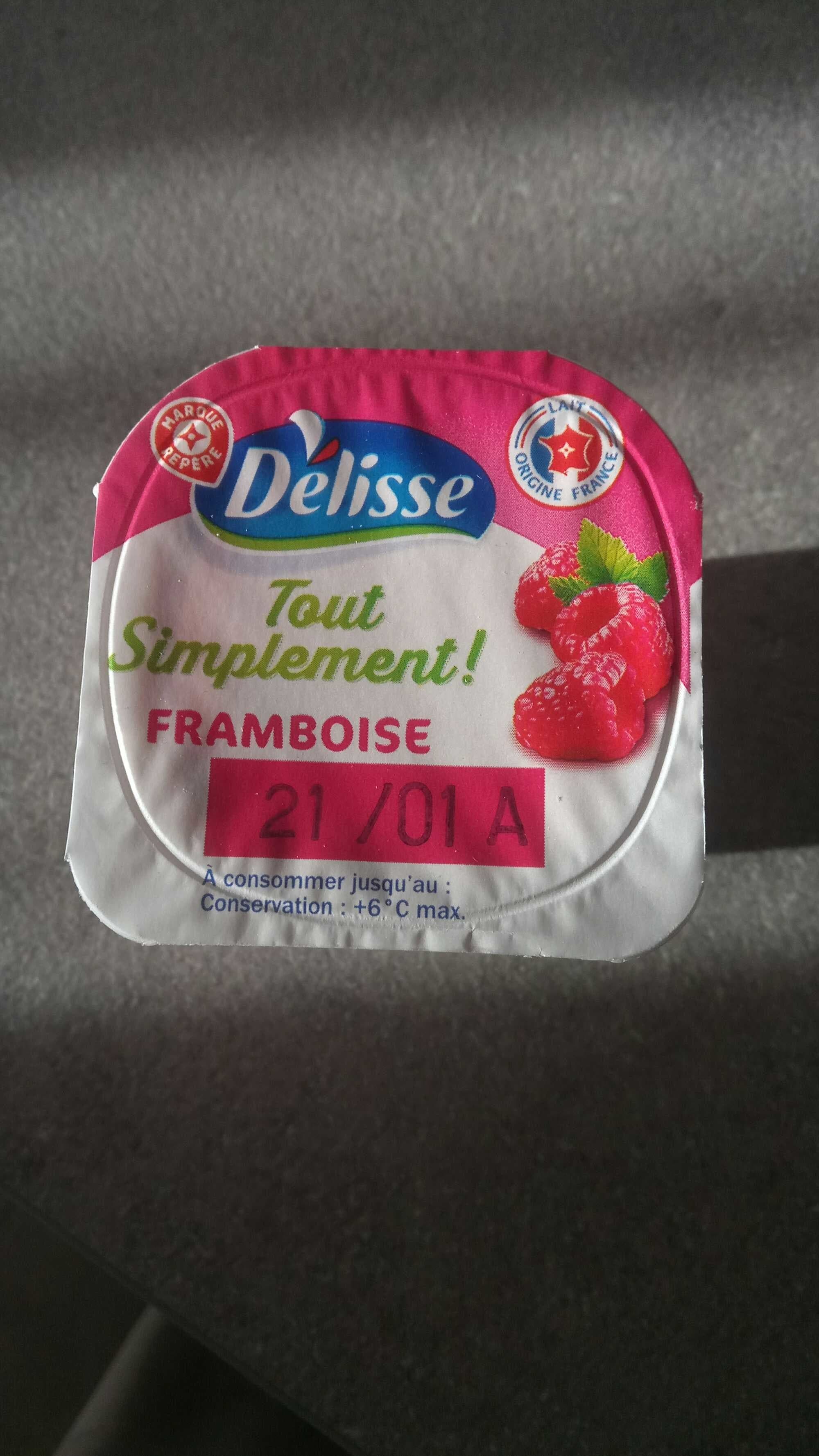 Délisse Tout simplement framboise packshot