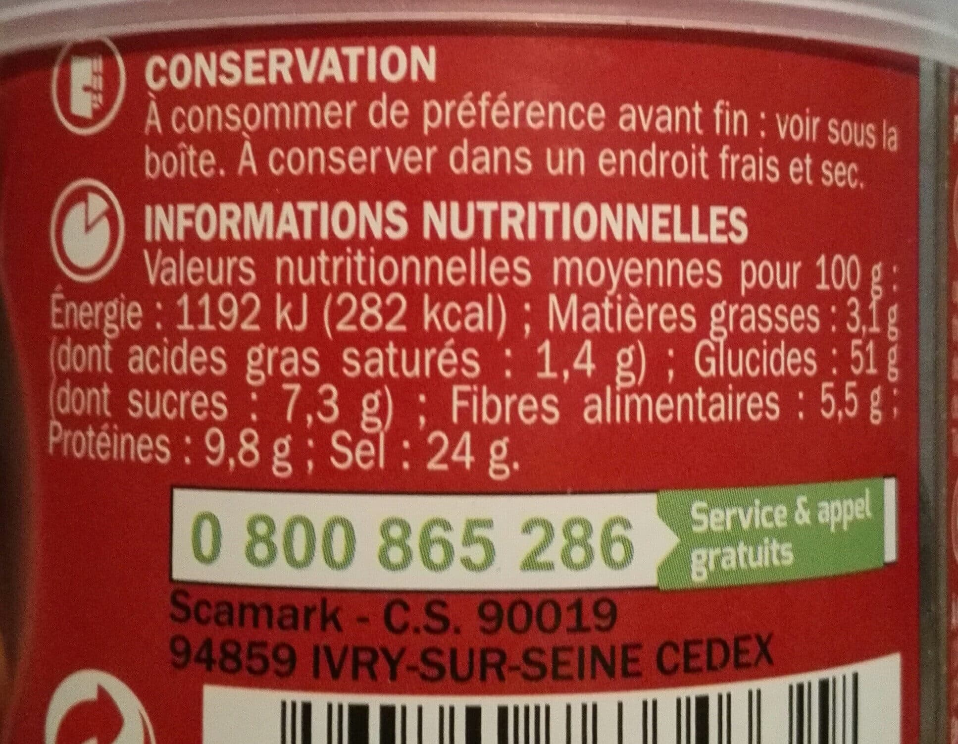Marque Repère Fond Pour Rôtis packshot