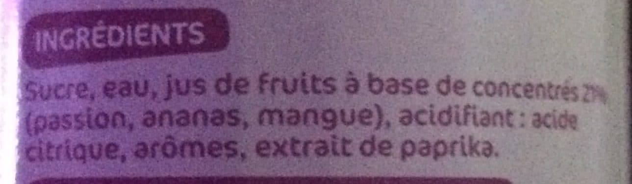 Marque Repère Sirop de fruits exotiques packshot