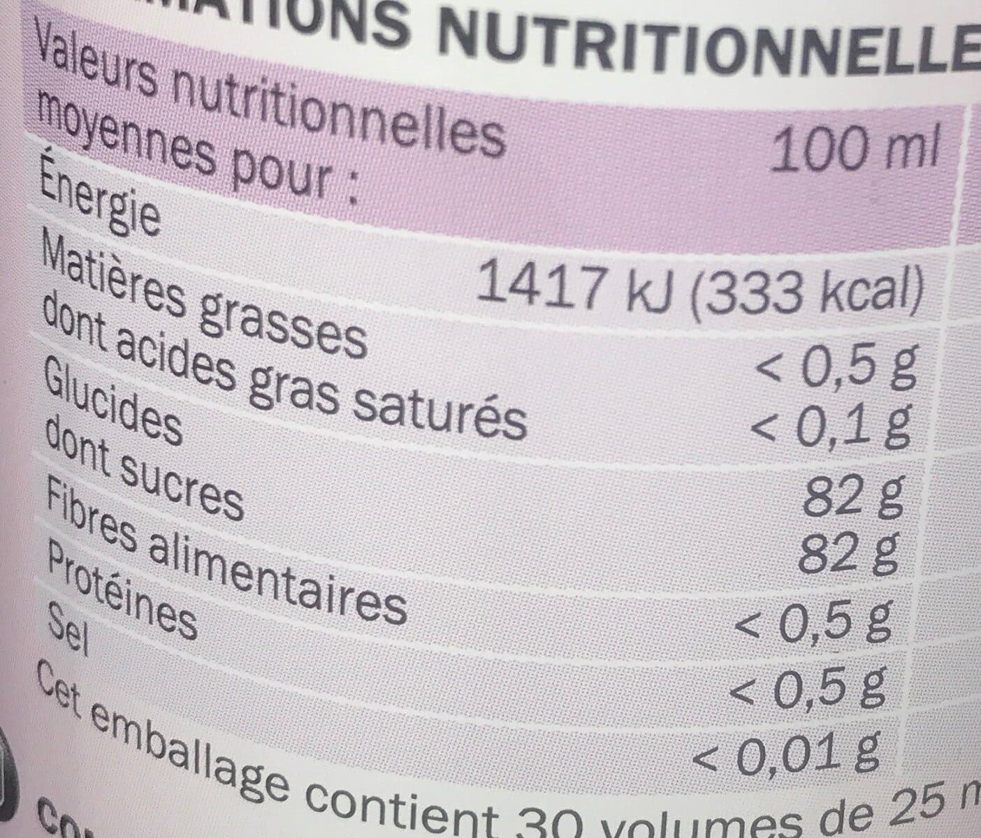 Marque Repère Sirop de fruits exotiques packshot