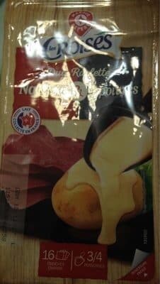 Marque Repère Fromage raclette Les Croisés Nature et 3 poivres packshot