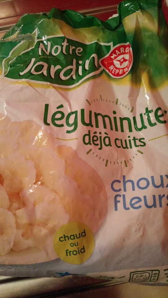 Marque Repère Choux-fleurs cuits packshot