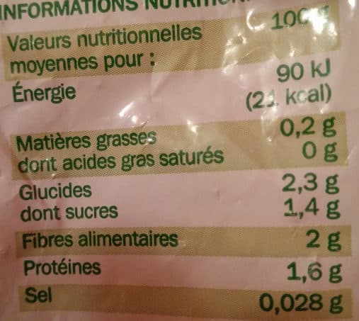 Marque Repère Choux-fleurs cuits packshot