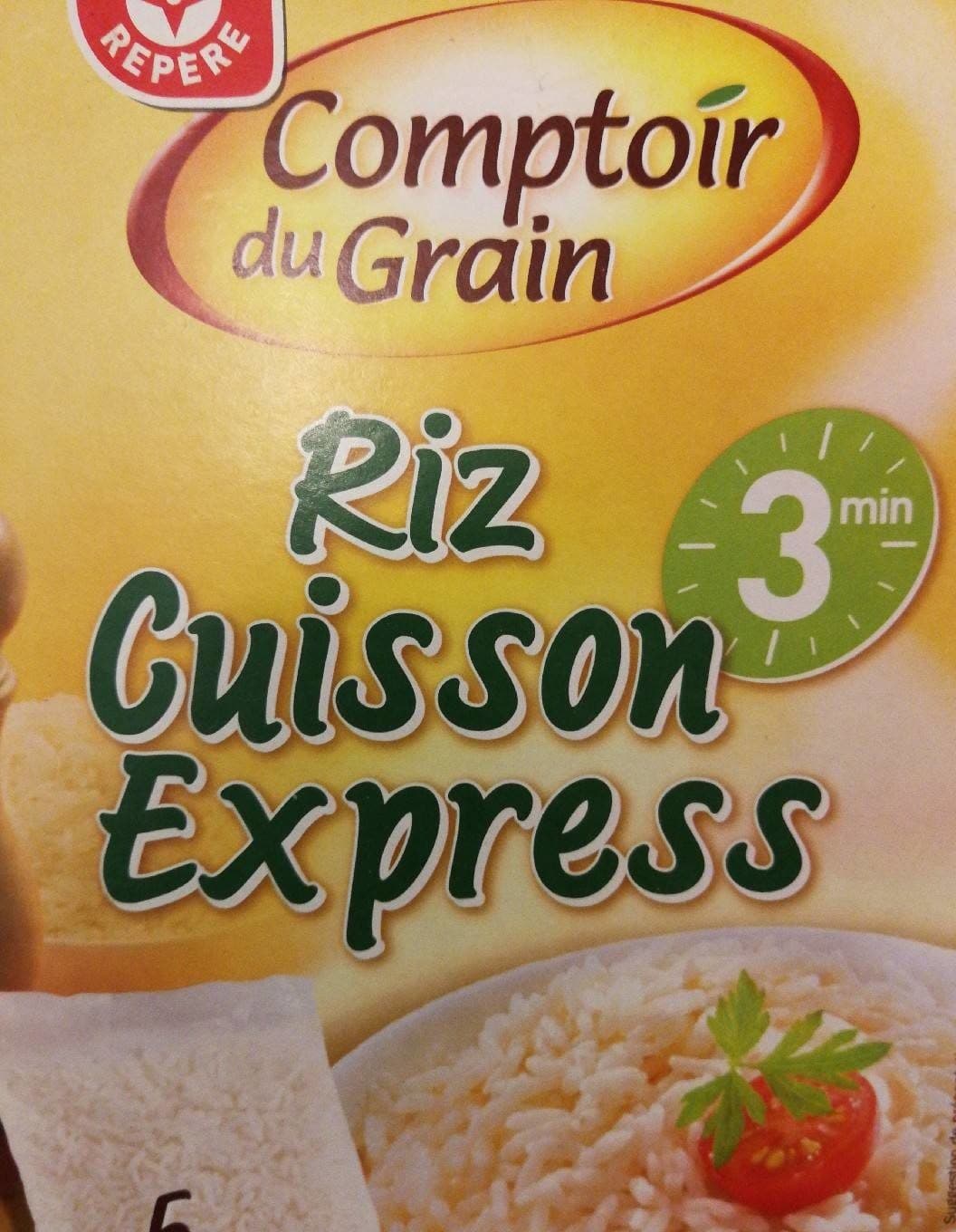 Marque Repère Riz long cuisson express 3 minutes packshot
