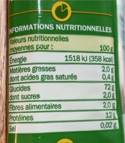 Marque Repère Linguine packshot
