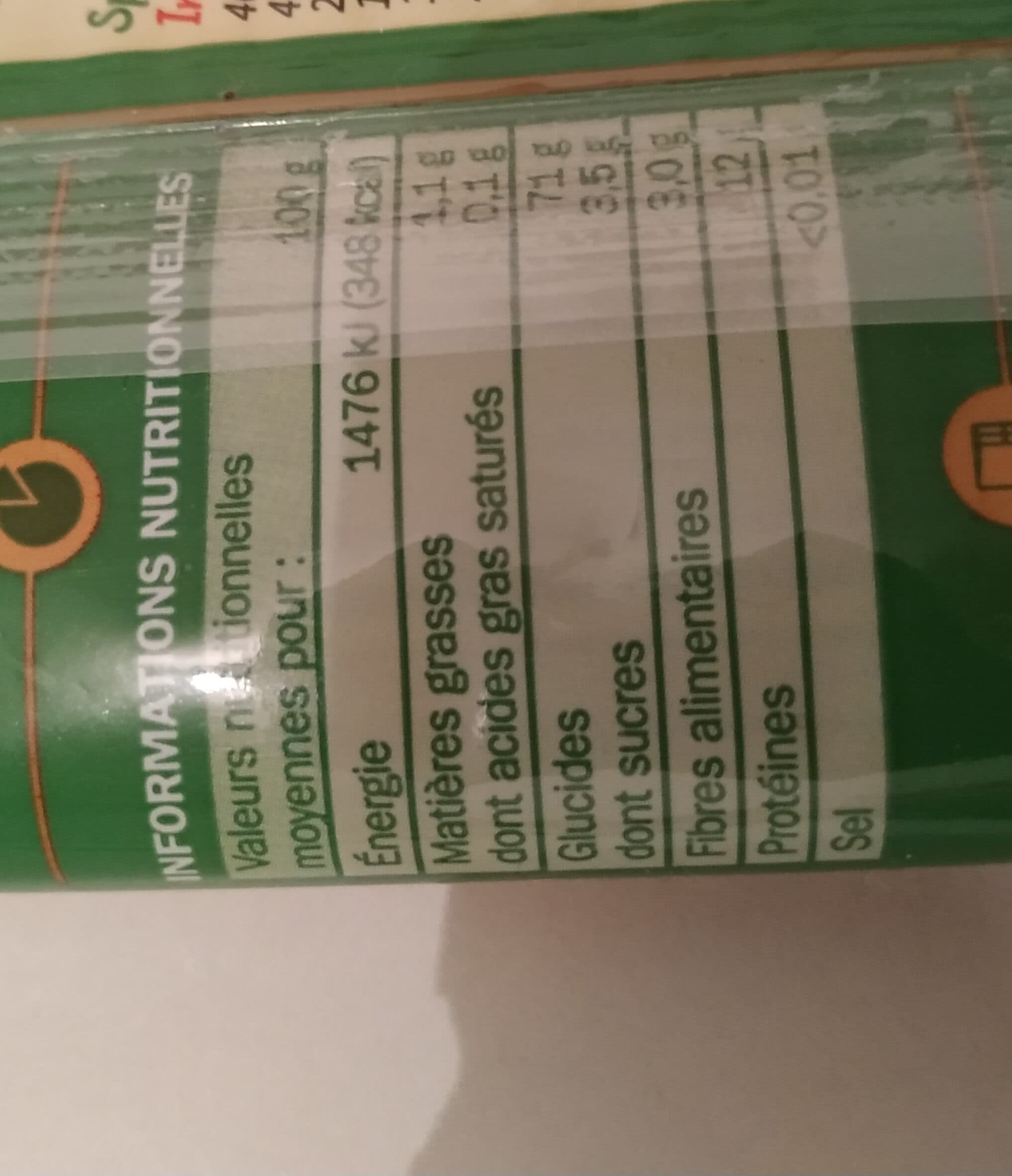 Marque Repère Spaghettoni packshot