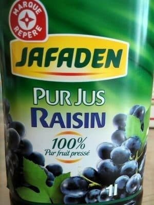 Marque Repère Jus de raisin rouge packshot