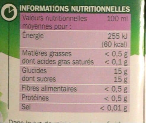 Marque Repère Jus de raisin rouge packshot
