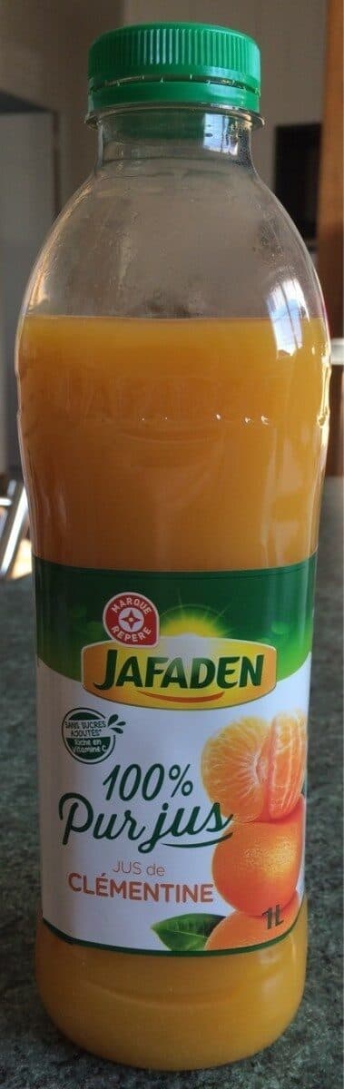 Marque Repère Jus de clémentine packshot
