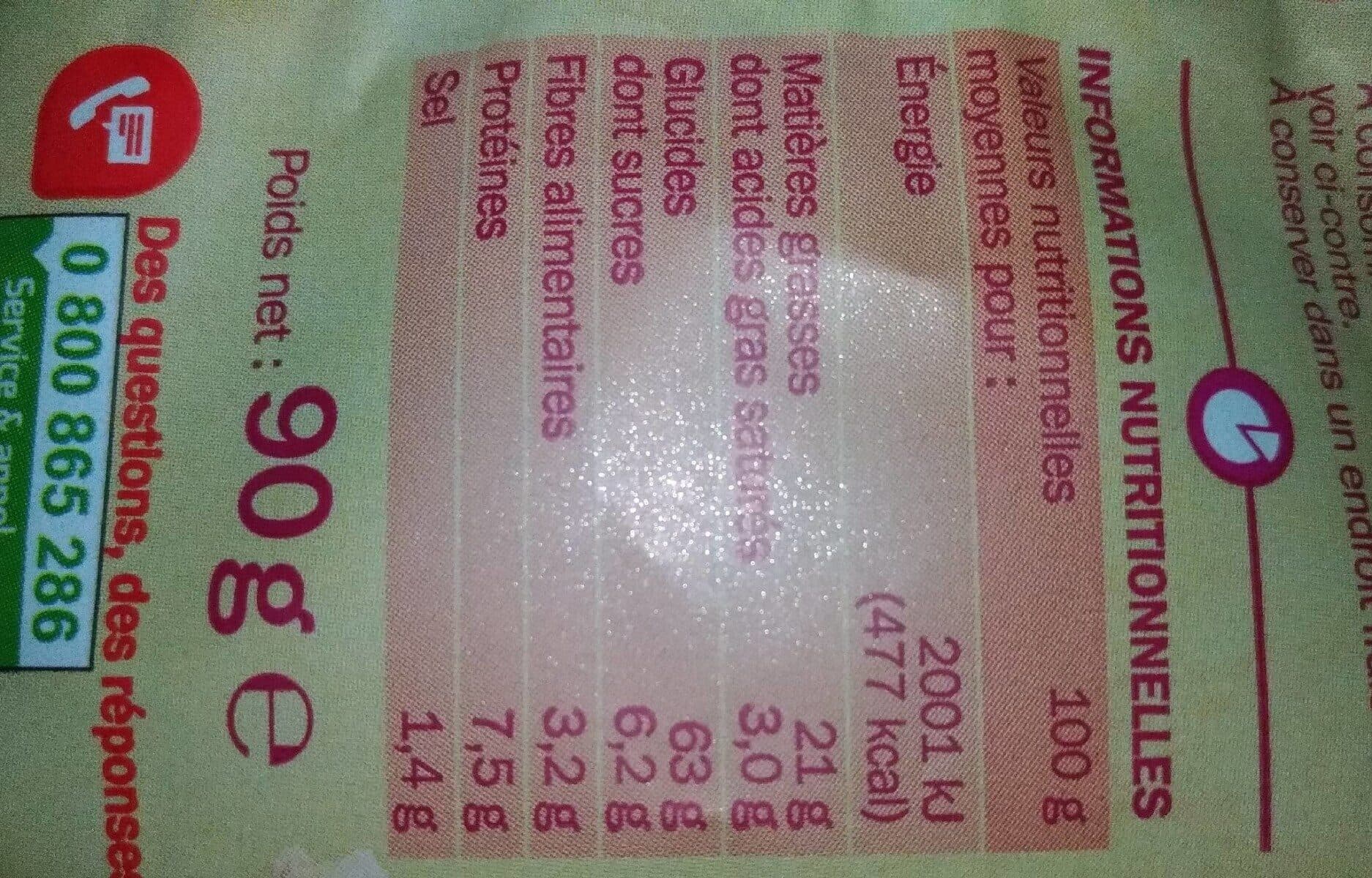 Marque Repère Soufflé grignot' Tokapi jambon fromage packshot