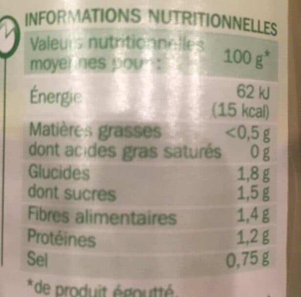 Marque Repère Asperges blanches Moyennes packshot