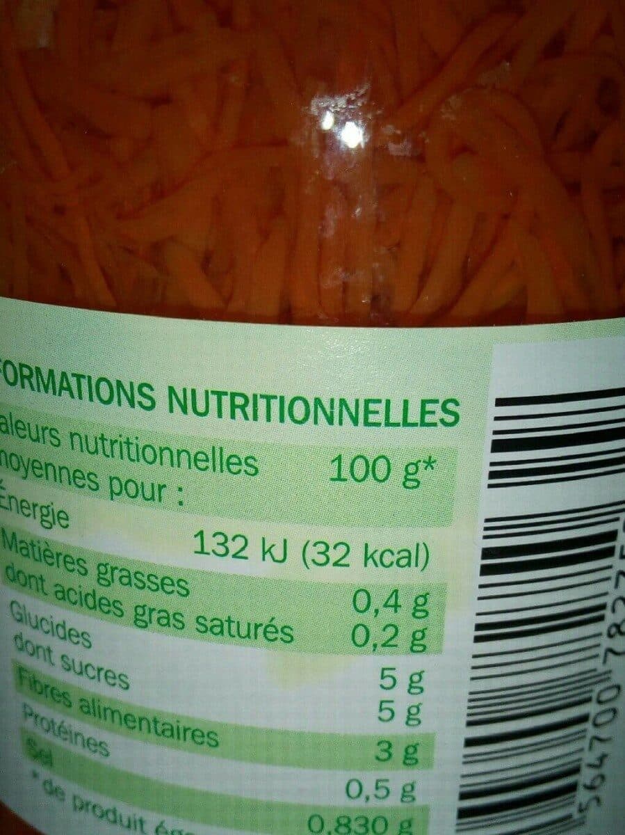 Marque Repère Carottes Râpées packshot