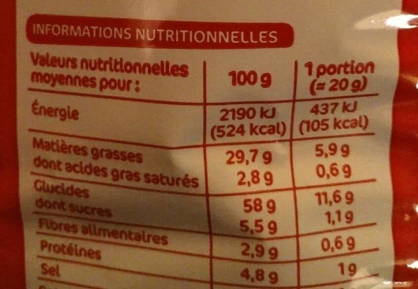 Marque Repère Soufflés Snack's 3D Tokapi Paprika packshot