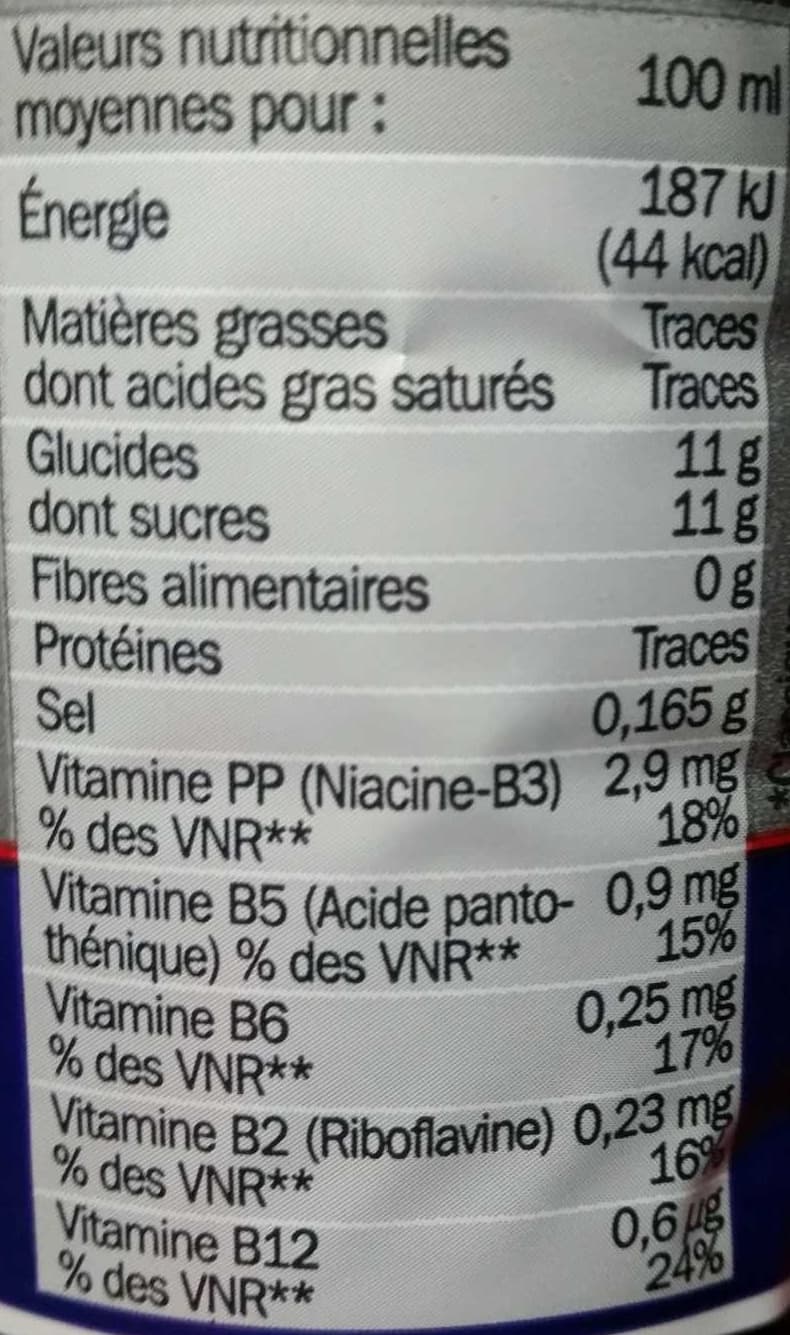Marque Repère Boisson gazeuse énergisante packshot