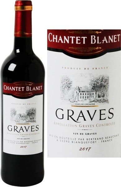 Marque Repère Graves rouge A.O.C. 2017 packshot
