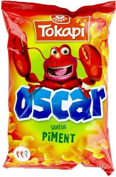 Marque Repère Snacks Oscar saveur piment packshot