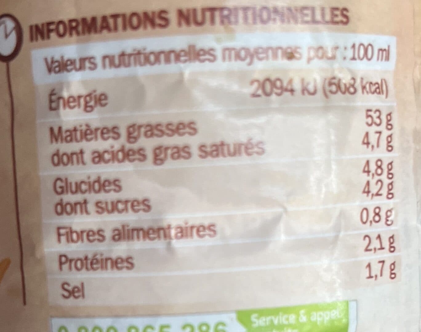 Marque Repère Sauce crudités caesar packshot