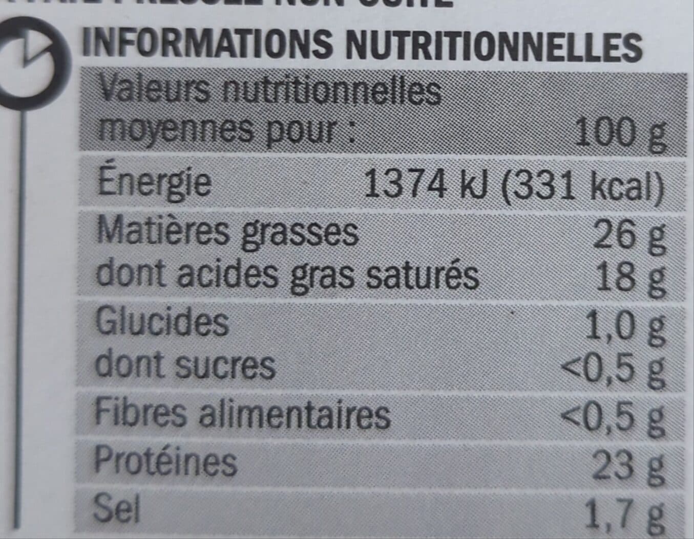 Marque Repère Fromage raclette Nature et fumé packshot