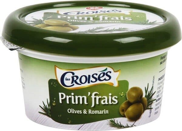Marque Repère Fromage à tartiner olive et romarin 25% Mat. Gr. packshot
