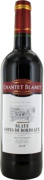 Marque Repère Blaye Côtes de Bordeaux A.O.C. 2016 packshot